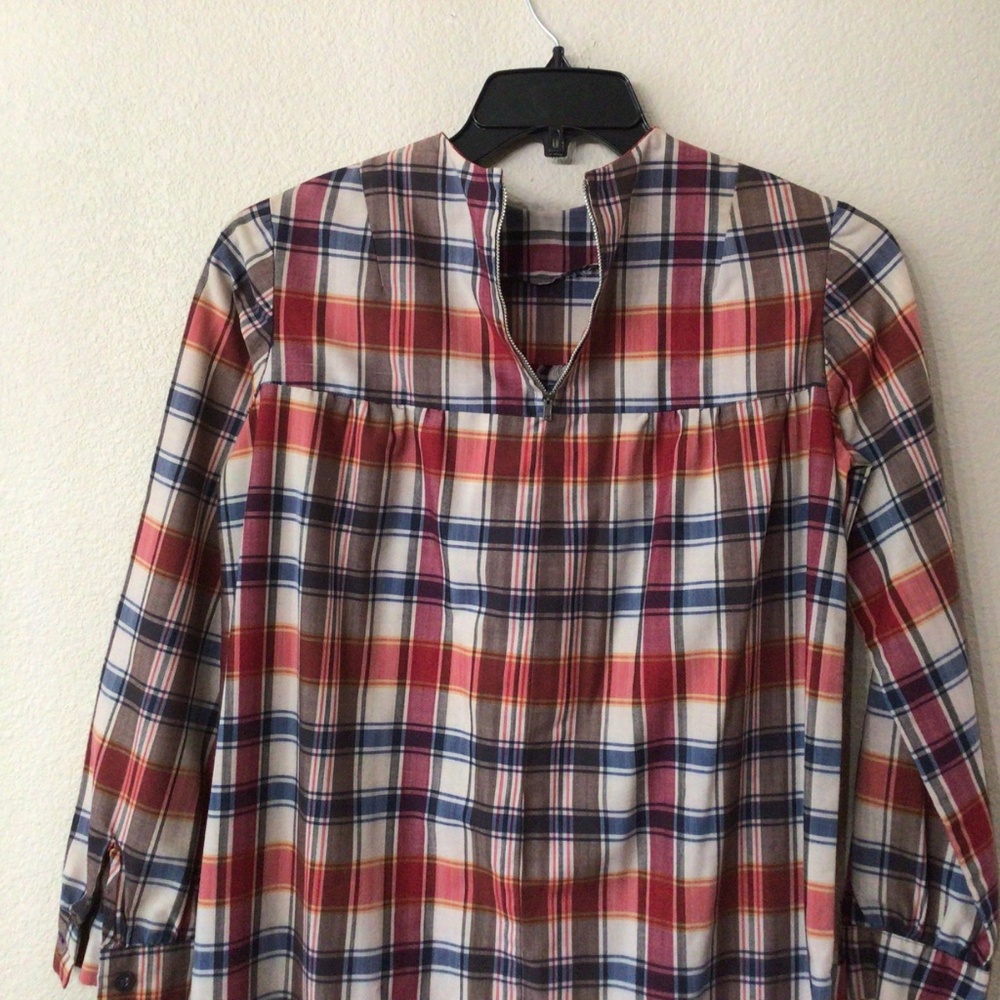 Vintage homemade long sleeve sack dress. Size medium. Great shape. - Picture 4 of 6